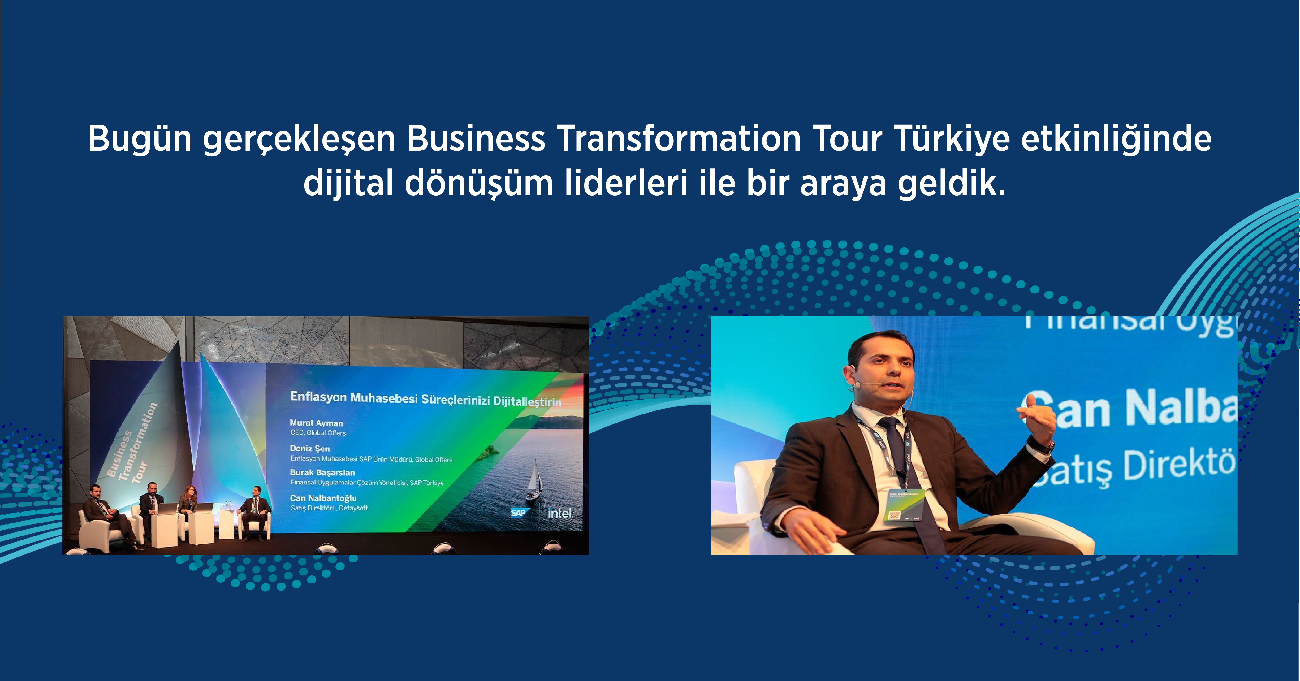 Bugün gerçekleşen Business Transformation Tour Türkiye etkinliğinde dijital dönüşüm liderleri ile bir araya geldik.