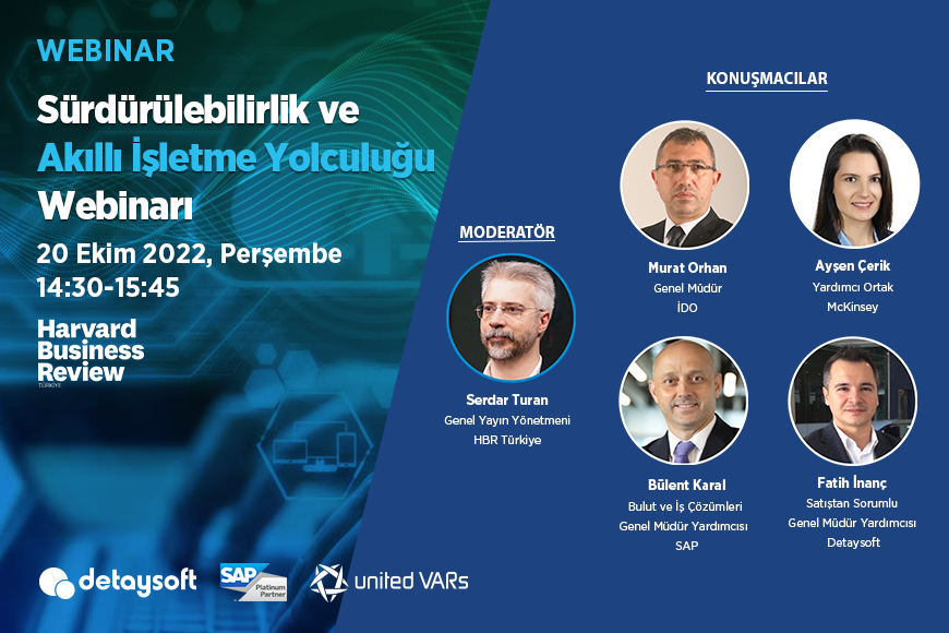 Sürdürülebilirlik ve Akıllı İşletme Yolculuğu Webinarı