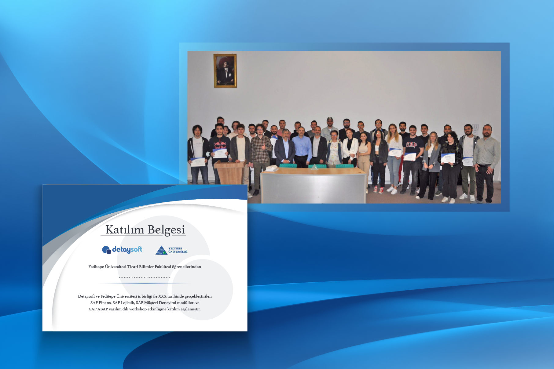Yeditepe Üniversitesi'nde gerçekleştirdiğimiz SAP workshop programını tamamladık.