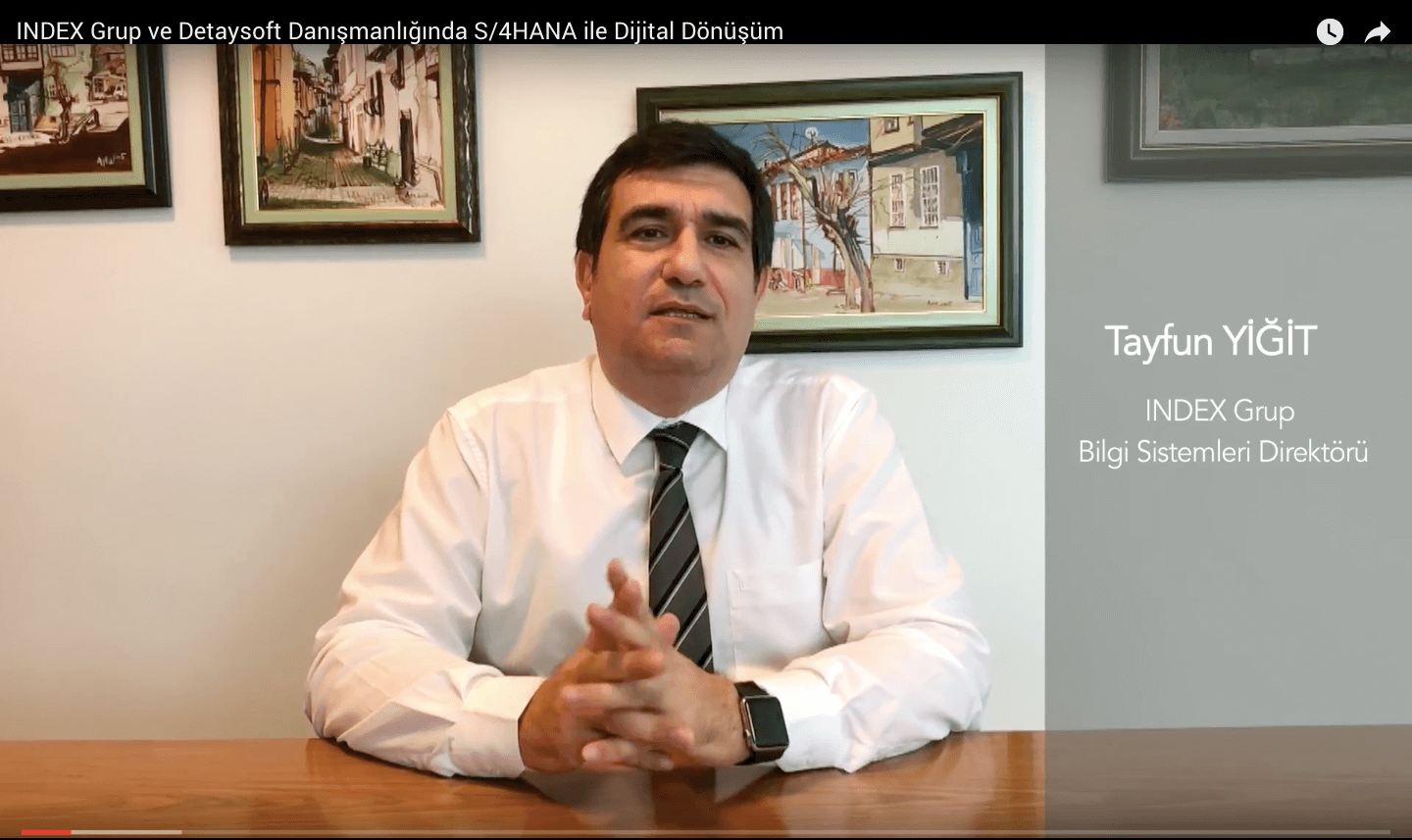 INDEX Grup CIO'su Tayfun Yiğit’in S/4HANA deneyimlerinin de paylaşıldığı S/4HANA ile Dijital Dönüşüm ve Sık Sorulan Sorular webinarımız gerçekleşti.