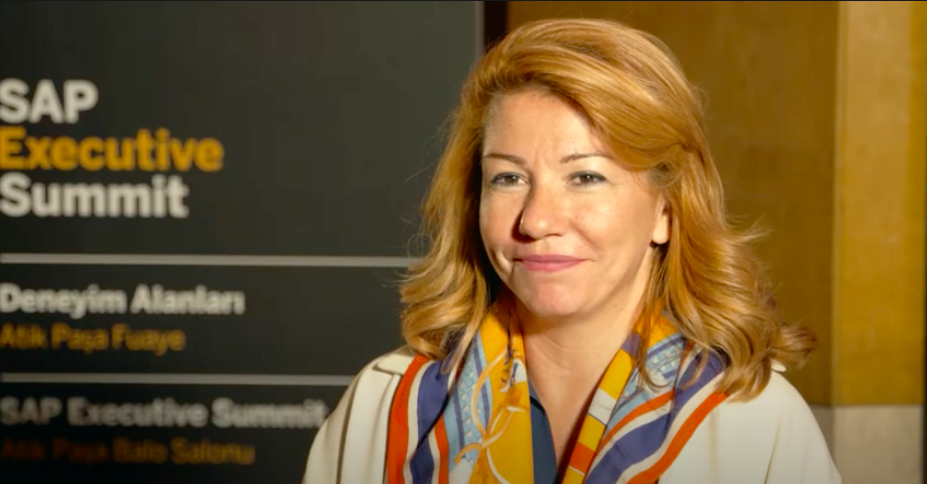 SAP Executive Summit I Ahu Büyükkuşoğlu Serter I Mini interview